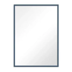 Poster&Frame Spejl H 100 x B 70 cm - Træ/glas - Indian Teal