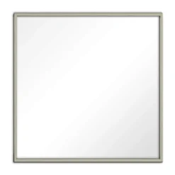 Poster&Frame Spejl H 50 x B 50 cm - Træ/glas - Cashmere