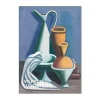 Poster&Frame Vilhelm Lundstrøm Plakat - Opstilling med vandkande B 50 x L 70 cm - Papir - Multifarvet
