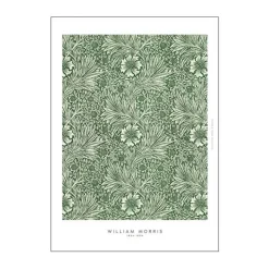 Poster&Frame William Morris Plakat - Greens B 30 x L 40 cm - Papir - Grøn