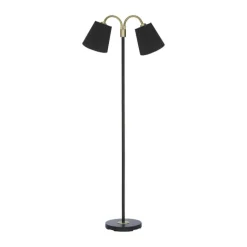 PR Home Amy Gulvlampe H 150 cm - Metal - Sort