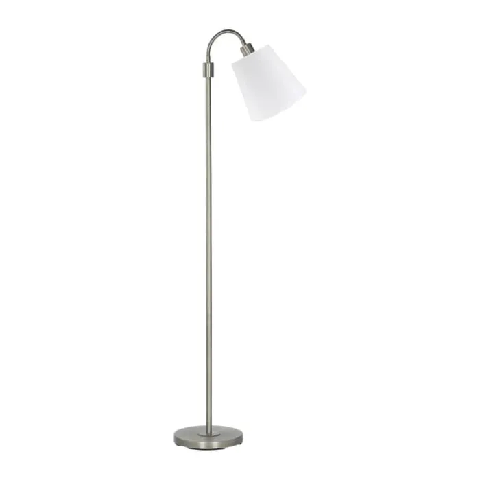 PR Home Amy Gulvlampe H 150 cm - Metal - Sølvfarvet