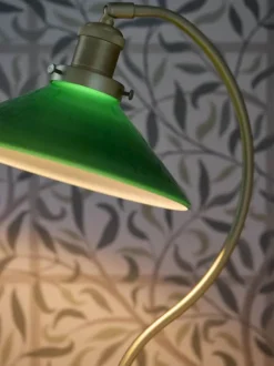 PR Home Axel Bordlampe H 51 cm - Glas/metal/messing - Grøn