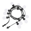 PR Home Bright Light Lyskæde L 7,2 cm - Plastik - Opal