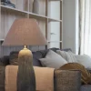 PR Home Empire Florenzo Lampeskærm Ø 27 cm - Polyester/hør - Beige