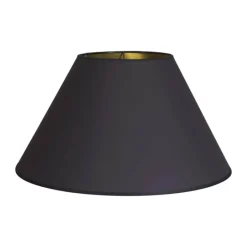 PR Home Empire Lampeskærm Ø 50 cm - Polyester - Sort