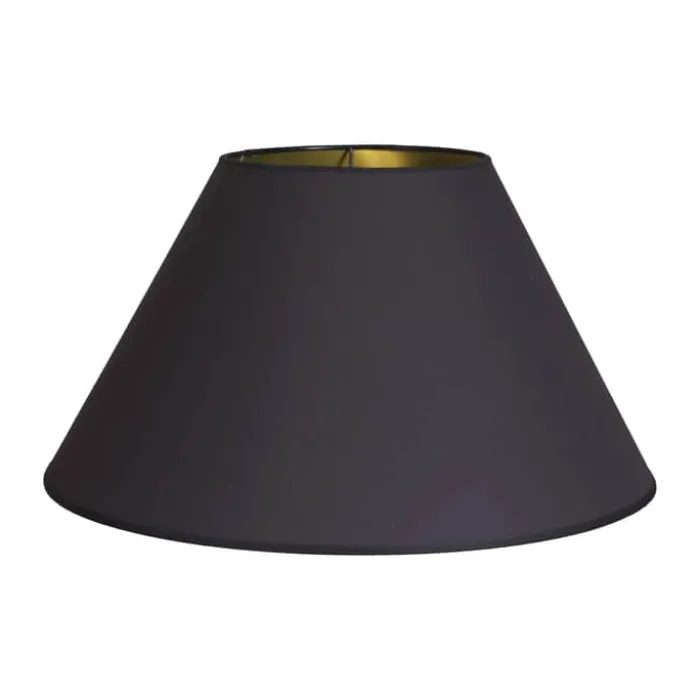 PR Home Empire Lampeskærm Ø 50 cm - Polyester - Sort