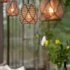 PR Home Flex Out Lyskæde L 6,5 m - Polyrattan - Sort/natur