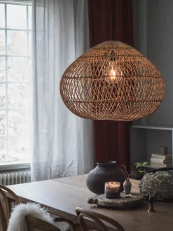 PR Home Karen Pendel Ø 70 cm - Rattan - Beige