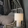 PR Home Leah bordlampe Ø 19 x H 38 cm - Stof - Beige