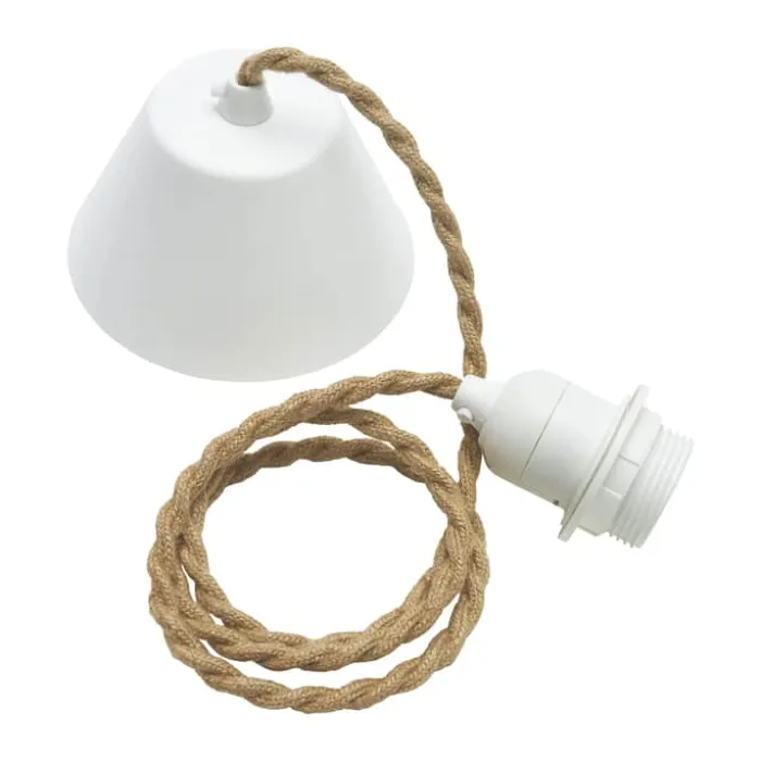 PR Home Ledningsophæng 1,2 meter - Hør - Beige