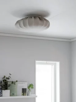 PR Home Loftlampe Ø 56 cm - Hør - Beige