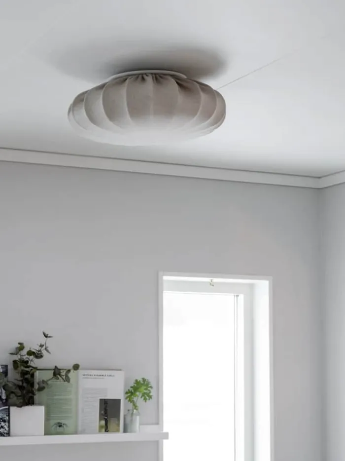 PR Home Loftlampe Ø 56 cm - Hør - Beige