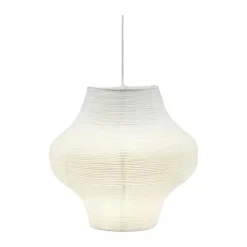 PR Home Sani Pendel Ø 44,5 cm - Rispapir - Hvid