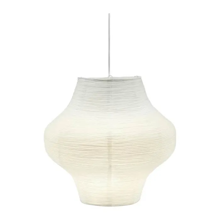 PR Home Sani Pendel Ø 44,5 cm - Rispapir - Hvid