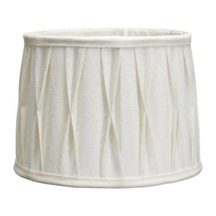 PR Home Sofia Plissé Lampeskærm Ø 25 cm - Hør - Off white