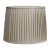 PR Home Sofia Plissé Lampeskærm Ø 20 cm - Hør - Natur