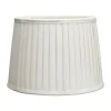 PR Home Sofia Plissé Lampeskærm Ø 30 cm - Hør - Off white