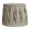 PR Home Sofia Plissé Lampeskærm Ø 25 cm - Hør - Natur