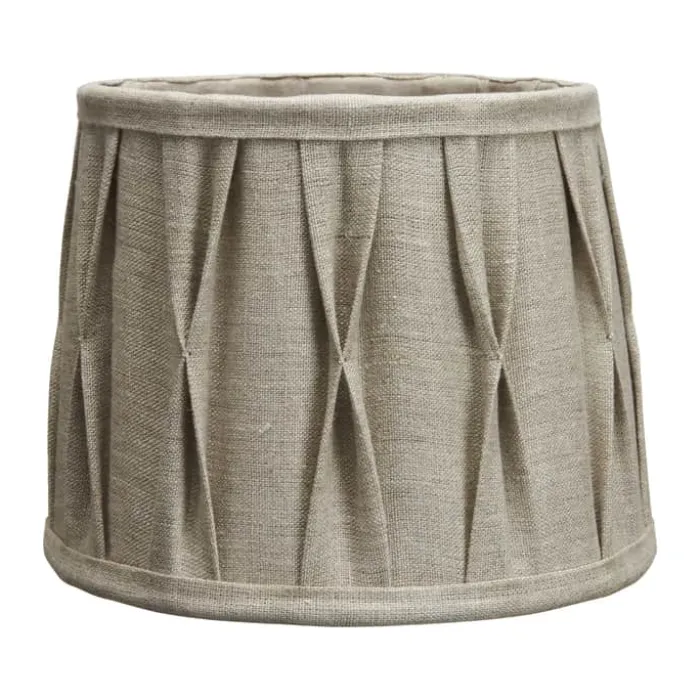 PR Home Sofia Plissé Lampeskærm Ø 25 cm - Hør - Natur