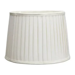 PR Home Sofia Plissé Lampeskærm Ø 40 cm - Hør - Off white