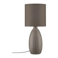PR Home Uno bordlampe Ø 16 x H 37 cm - Keramik - Brun
