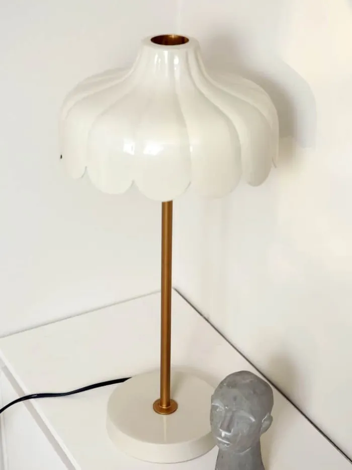 PR Home Wells Bordlampe Ø 24 x H 50 cm - Jern - Beige