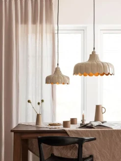 PR Home Wells Pendel Ø 45 cm - Jern - Beige