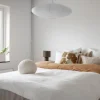 PR Home Yuni Pendel Ø 60 cm - Rispapir - Hvid