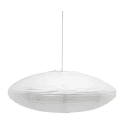 PR Home Yuni Pendel Ø 60 cm - Rispapir - Hvid