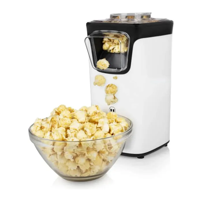 Princess Popcornmaskine 1100 watt - Ingen olie - Hvid
