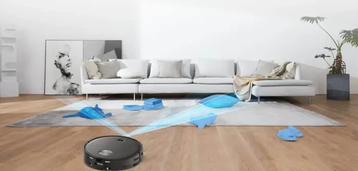 Proscenic V10 Robotstøvsuger Brugstid: 105 min. - 2-i-1 funktion