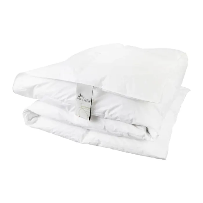 Quilts of Denmark Pure Sleep Exclusive Helårsdyne B 140 x L 200 cm - Andedun/andefjer - Bæreevne: 10