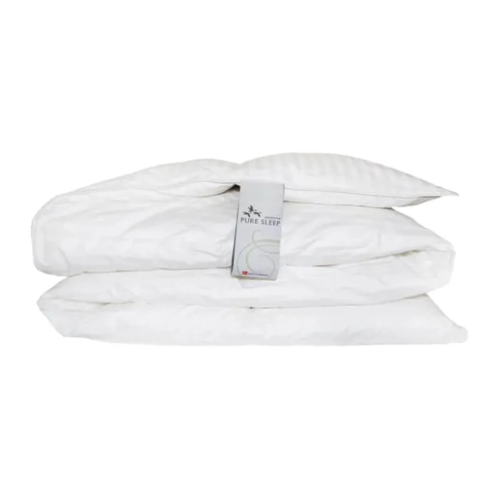 Quilts of Denmark Pure Sleep Helårsdyne B 140 x L 200 cm - Moskusdun/moskusfjer - Bæreevne: 12