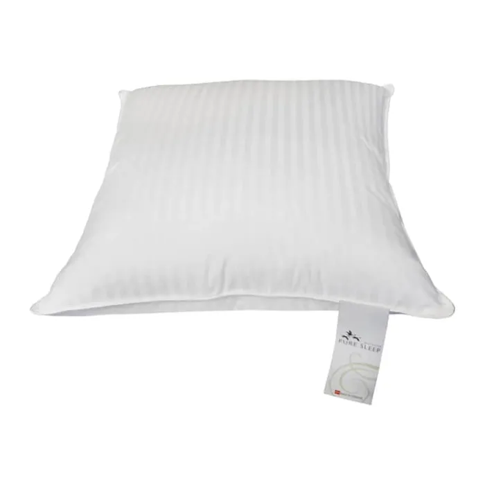 Quilts of Denmark Pure Sleep 3-kammer Hovedpude B 60 x L 63 cm - Moskusdun/moskusfjer - Mellem