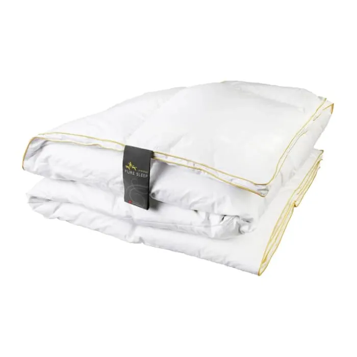 Quilts of Denmark Pure Sleep Premium Helårsdyne B 140 x L 220 cm - Moskusdun/moskusfjer - Bæreevne: 725 CUIN