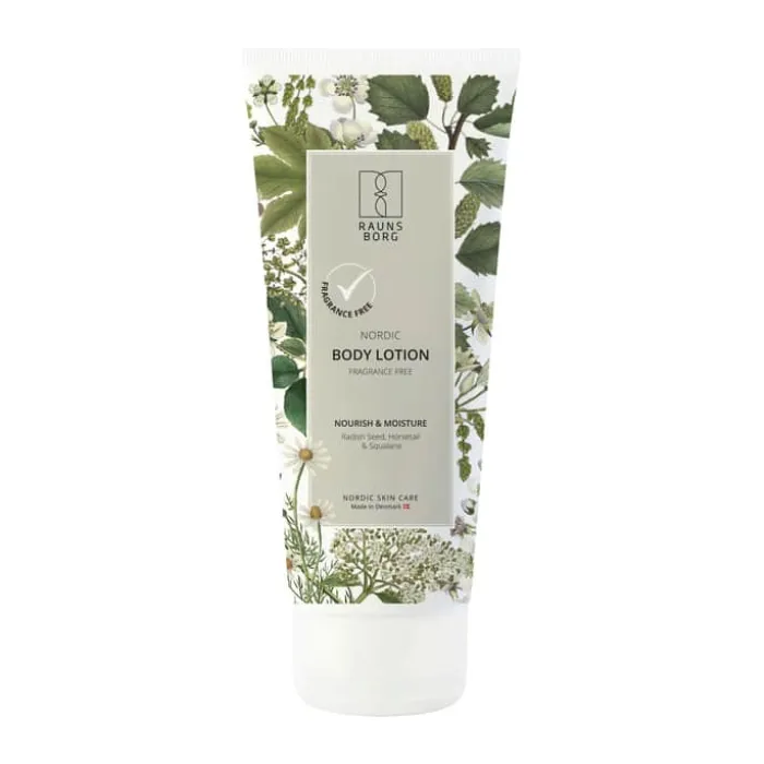 Raunsborg Bodylotion 200 ml - Trænger hurtigt ind uden at fedte - Parfumefri
