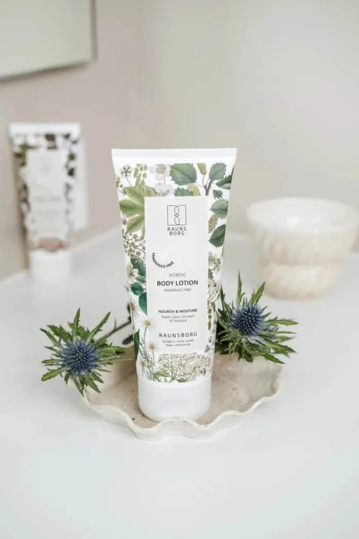 Raunsborg Bodylotion 200 ml - Trænger hurtigt ind uden at fedte - Parfumefri