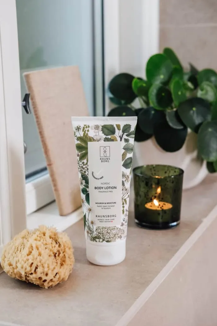 Raunsborg Bodylotion 200 ml - Trænger hurtigt ind uden at fedte - Parfumefri