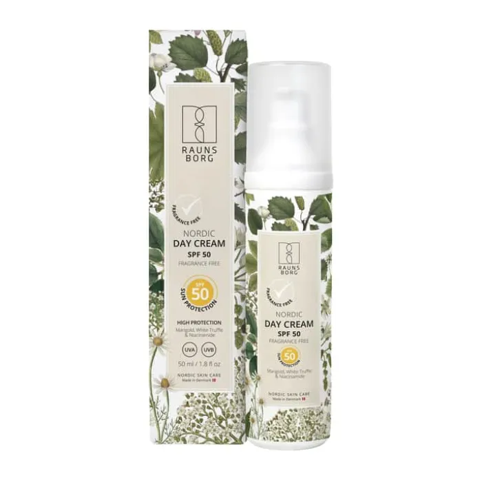 Raunsborg Day Cream SPF 50 50 ml - Beskytter, fugter og styrker - Parfumefri