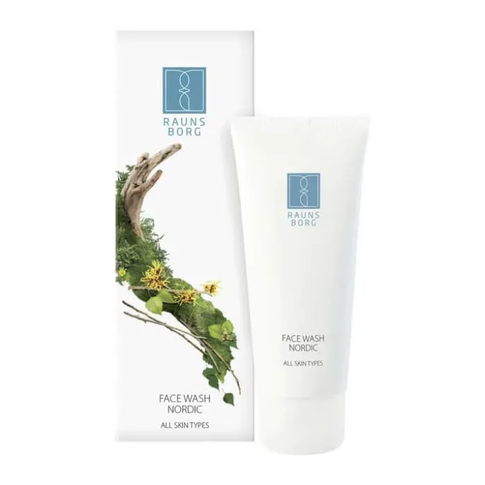 Raunsborg Nordic Face Wash 100 ml - Beroligende, opfriskende, opstrammende og fugtgivende