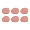 RAW by Aida Coaster - 6 stk. B 10 x L 12,2 cm - Silikone - Spice rose