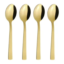 RAW by Aida Dessertske - 4 stk. L 17,4 cm - Stål - Guldfarvet blank