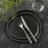 RAW by Aida RAW Organic Middagstallerken Ø 29 cm - Stentøj - Titanium Black