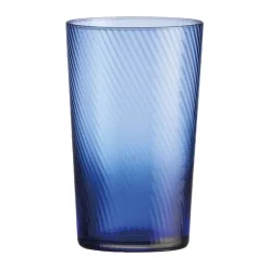 RAW by Aida Unique Highball Glas 45 cl - Glas - Dark Blue Swirl