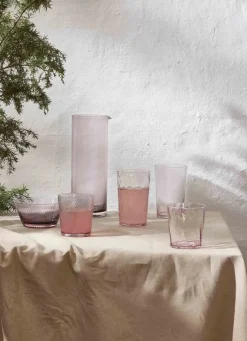 RAW by Aida Unique Highball Glas 45 cl - Glas - Pink Optic
