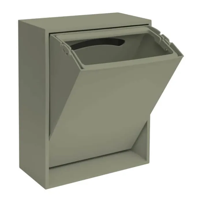 ReCollector Affaldsspand til sortering 12 liter - Genanvendt plastik - Oak green