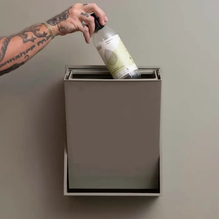ReCollector Affaldsspand til sortering 12 liter - Genanvendt plastik - Oak green