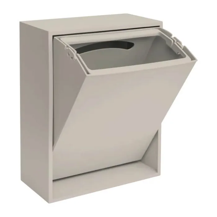 ReCollector Affaldsspand til sortering 12 liter - Genanvendt plastik - Silver cloud grey