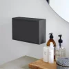 ReCollector Væghængt Toiletspand 4 liter - Genanvendt plastik - Black Raven